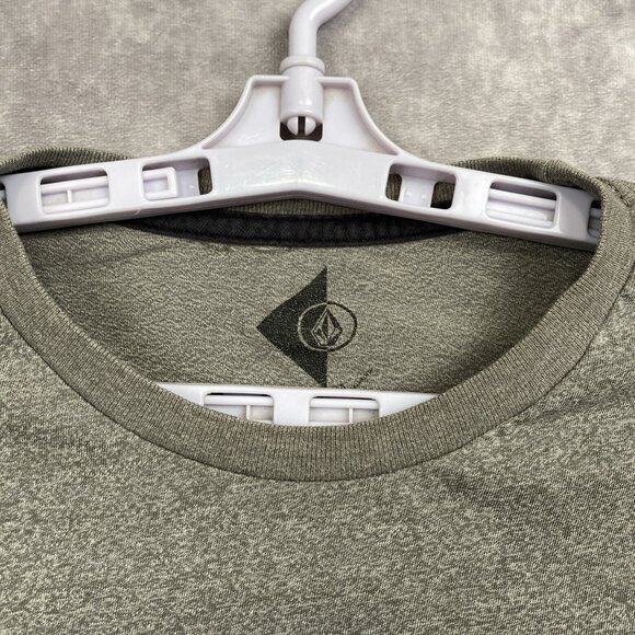 Volcom T-Shirt Mens Medium Gray Short Sleeve Logo Skater Casual Outdoors - Picture 6 of 11